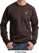 Buck Deer Patch Pocket Print Sweatshirt