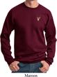 Buck Deer Patch Pocket Print Sweatshirt