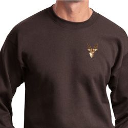 Buck Deer Patch Pocket Print Sweatshirt Buck Deer Patch Pocket Print Sweatshirt