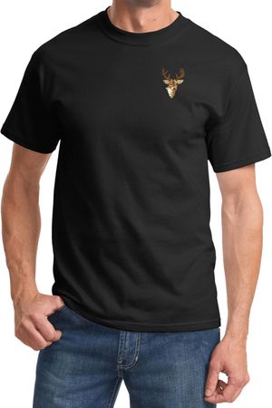 Buck Deer Patch Pocket Print T-shirt
