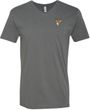 Buck Deer Patch Pocket Print V-neck