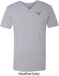 Buck Deer Patch Pocket Print V-neck