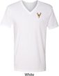 Buck Deer Patch Pocket Print V-neck