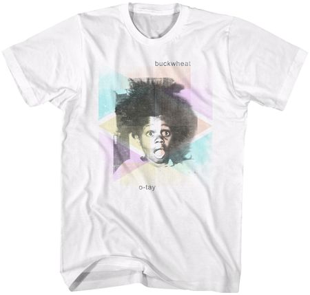 Buckwheat Shirt Colorful White T-Shirt