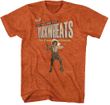 Buckwheat - Little Rascals BUCKWHEATS Cereal Tee T-Shirt - Orange