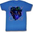 Buckwheat Shirt O-Tay Royal Blue T-Shirt