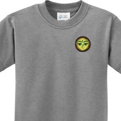 Buddha Eyes Patch Pocket Print Kids Yoga Shirts