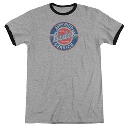 Buick Authorized Service Athletic Heather Ringer Shirt