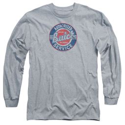 Buick Long Sleeve Shirt Authorized Service Athletic Heather Tee T-Shirt