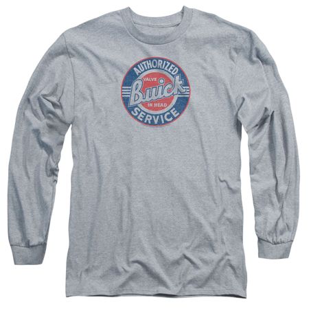 Buick Long Sleeve Shirt Authorized Service Athletic Heather Tee T-Shirt