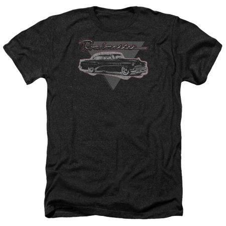 Buick Shirt 1952 Roadmaster Heather Black T-Shirt