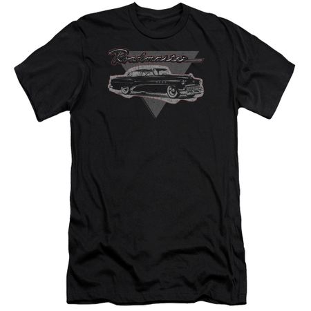 Buick Slim Fit Shirt 1952 Roadmaster Black T-Shirt
