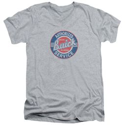 Buick Slim Fit V-Neck Shirt Authorized Service Athletic Heather T-Shirt
