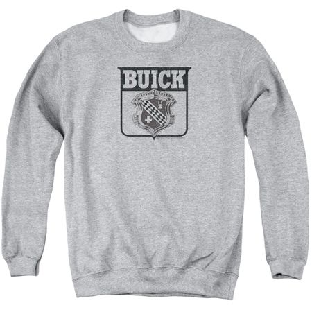 Buick Sweatshirt 1946 Emblem Adult Athletic Heather Sweat Shirt