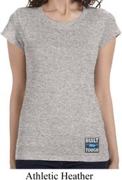 Built Ford Tough Ladies Bottom Print Shirts