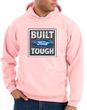 Built Ford Tough Hoodie Hooded Sweatshirt - Ford Logo Adult Pink Hoody