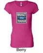 Built Ford Tough Shirt Ford Logo Ladies Longer Length Tee T-Shirt