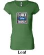 Built Ford Tough Shirt Ford Logo Ladies Longer Length Tee T-Shirt