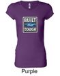 Built Ford Tough Shirt Ford Logo Ladies Longer Length Tee T-Shirt