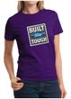 Built Ford Tough Shirt Ford Logo Ladies Tee T-Shirt