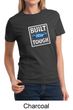 Built Ford Tough Shirt Ford Logo Ladies Tee T-Shirt