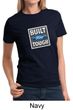Built Ford Tough Shirt Ford Logo Ladies Tee T-Shirt