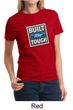 Built Ford Tough Shirt Ford Logo Ladies Tee T-Shirt