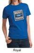 Built Ford Tough Shirt Ford Logo Ladies Tee T-Shirt