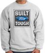 Built Ford Tough Sweatshirt - Ford Logo Adult Ash Sweat Shirt