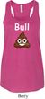 Bull Crap Ladies Flowy Racerback Tanktop