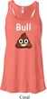Bull Crap Ladies Flowy Racerback Tanktop