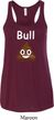 Bull Crap Ladies Flowy Racerback Tanktop