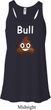 Bull Crap Ladies Flowy Racerback Tanktop