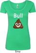 Bull Crap Ladies Scoop Neck Shirt