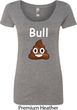 Bull Crap Ladies Scoop Neck Shirt