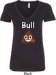 Bull Crap Ladies V-Neck Shirt