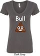 Bull Crap Ladies V-Neck Shirt
