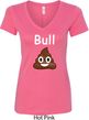 Bull Crap Ladies V-Neck Shirt