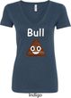 Bull Crap Ladies V-Neck Shirt