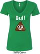Bull Crap Ladies V-Neck Shirt