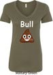 Bull Crap Ladies V-Neck Shirt