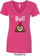 Bull Crap Ladies V-Neck Shirt