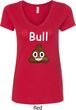 Bull Crap Ladies V-Neck Shirt