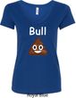 Bull Crap Ladies V-Neck Shirt