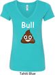Bull Crap Ladies V-Neck Shirt