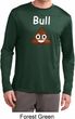 Bull Crap Mens Moisture Wicking Long Sleeve Shirt