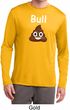 Bull Crap Mens Moisture Wicking Long Sleeve Shirt