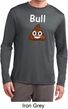 Bull Crap Mens Moisture Wicking Long Sleeve Shirt