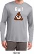 Bull Crap Mens Moisture Wicking Long Sleeve Shirt