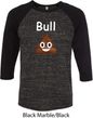 Bull Crap Mens Raglan Shirt